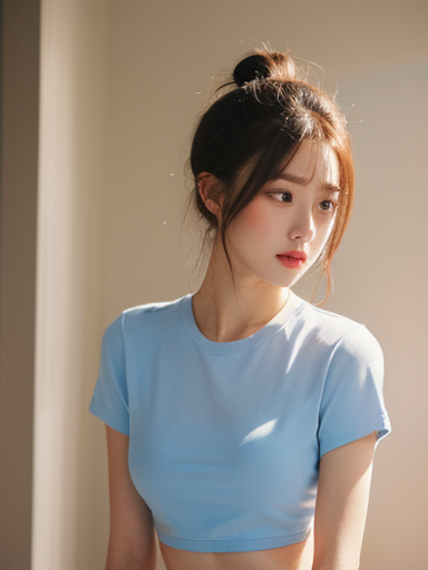 女装时尚长款打底衫图片大全集